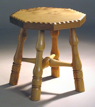 Low stool ash and elm